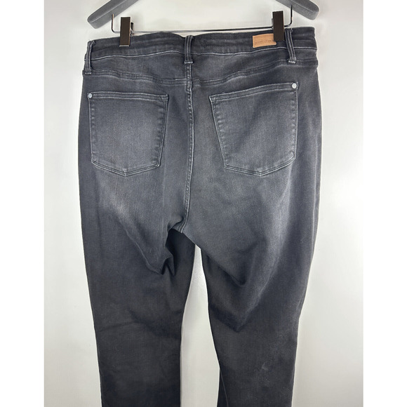 Judy Blue High Rise Skinny Black Denim Jeans Jb88450 Women's Plus Size 20W 20 - Picture 10 of 14